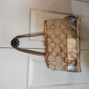 Coach Gold Bag